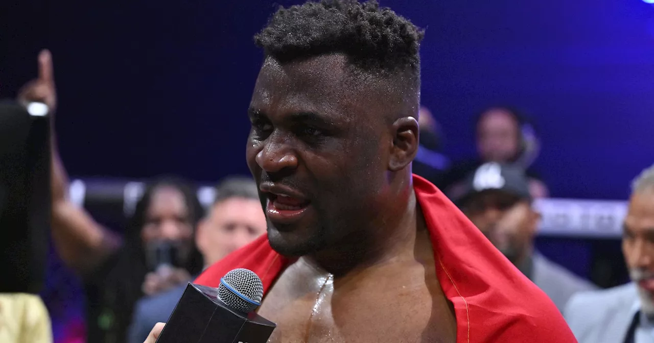  'Je ne peux pas penser à autre chose qu'à lui' : Pour Francis Ngannou, la victoire dans les larmes