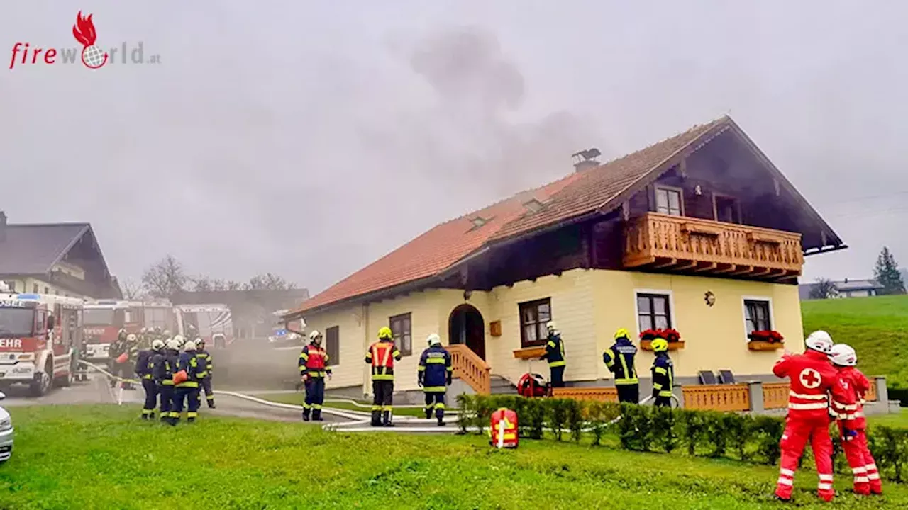 Oö: Brand in Küche mit glimpflichem Ausgang → Zuleitung des Geschirrspüler dämmt Brand ein