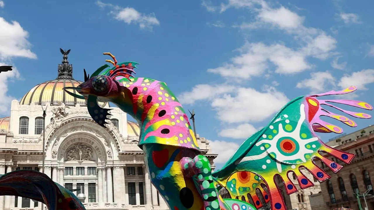 CDMX Inicia Celebraciones por Día de Muertos con Desfile de Alebrijes Monumentales I Video