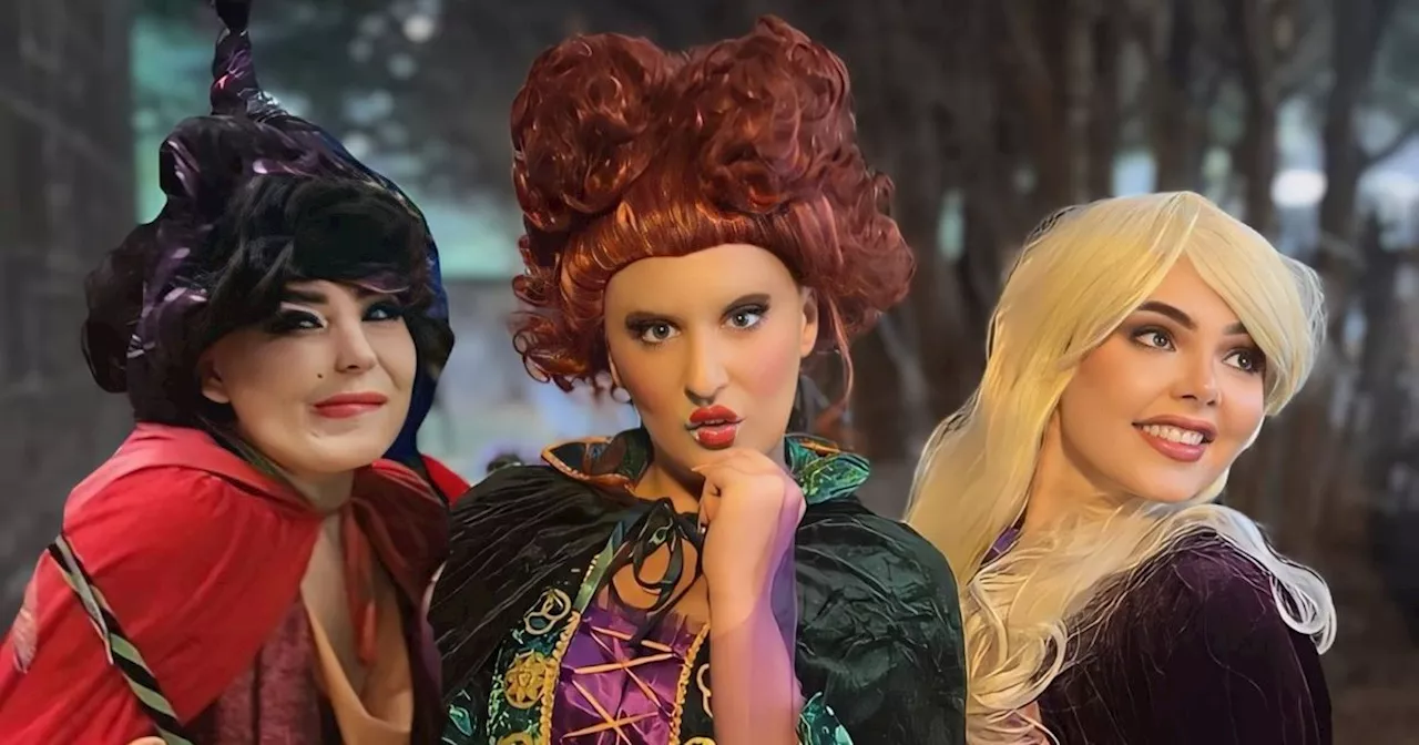 Hocus Pocus Sanderson Sisters of Wishaw set to terrorise kids this Halloween