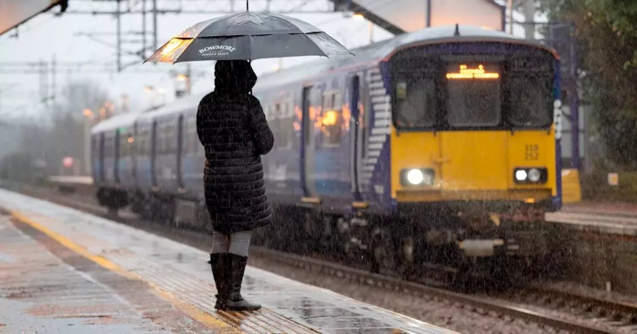 Storm Ashley Glasgow travel warning as ScotRail say services could be disrupted