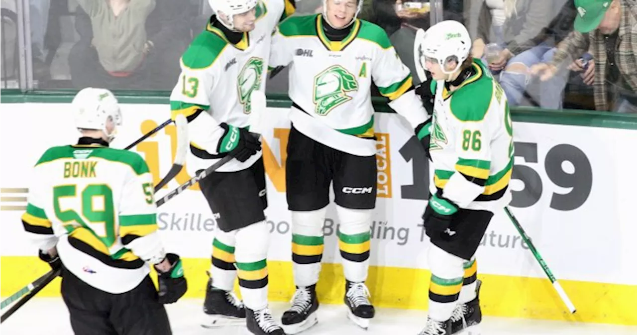 London Knights knock off Erie Otters in Austin Elliott’s London debut