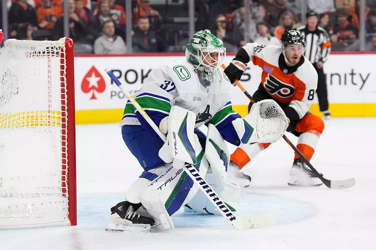 Kevin Lankinen Stops 26 Shots, Vancouver Canucks Blank Philadelphia ...