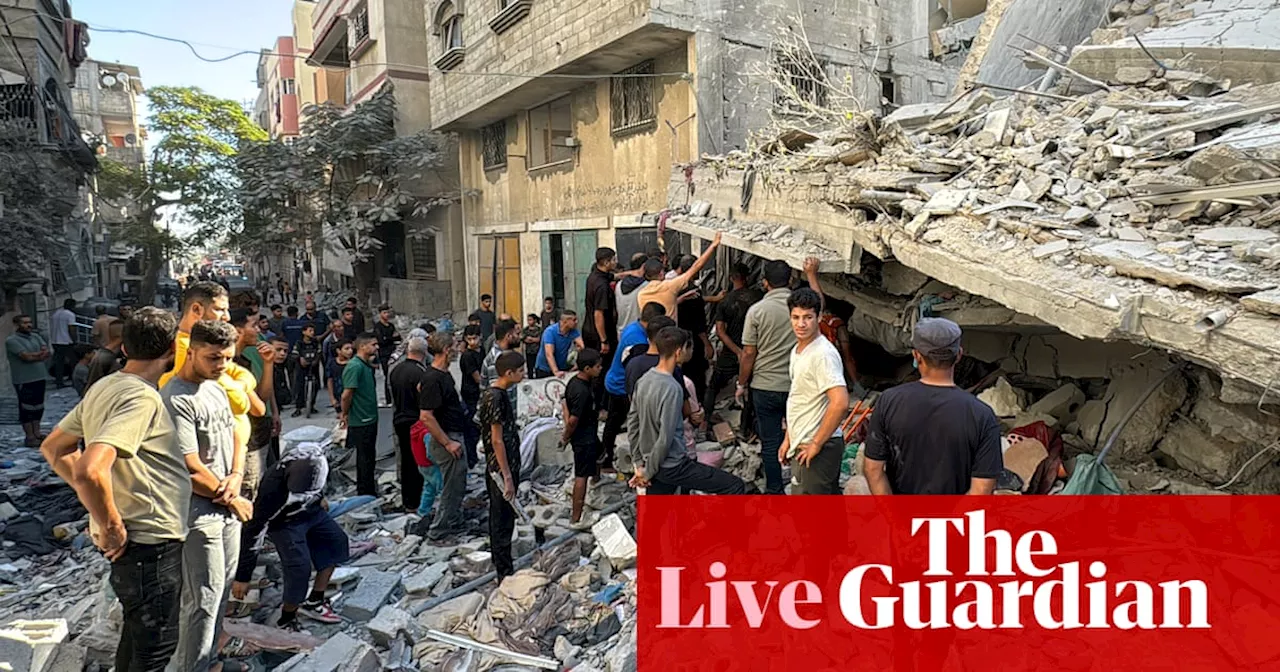 Middle East crisis live: UN says ‘nightmare in Gaza intensifying’ after 87 people reported killed or missing in Israeli strikes in north