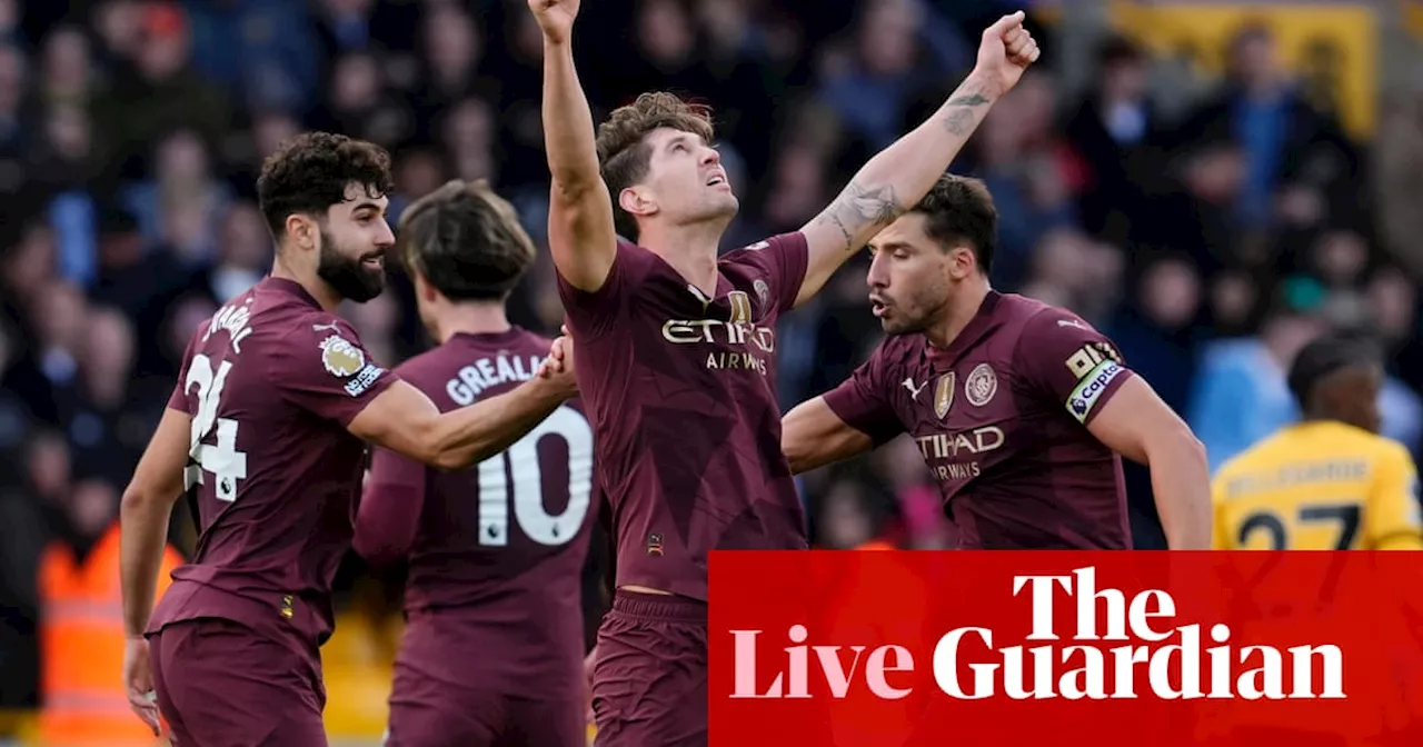 Wolves 1-2 Manchester City: Premier League