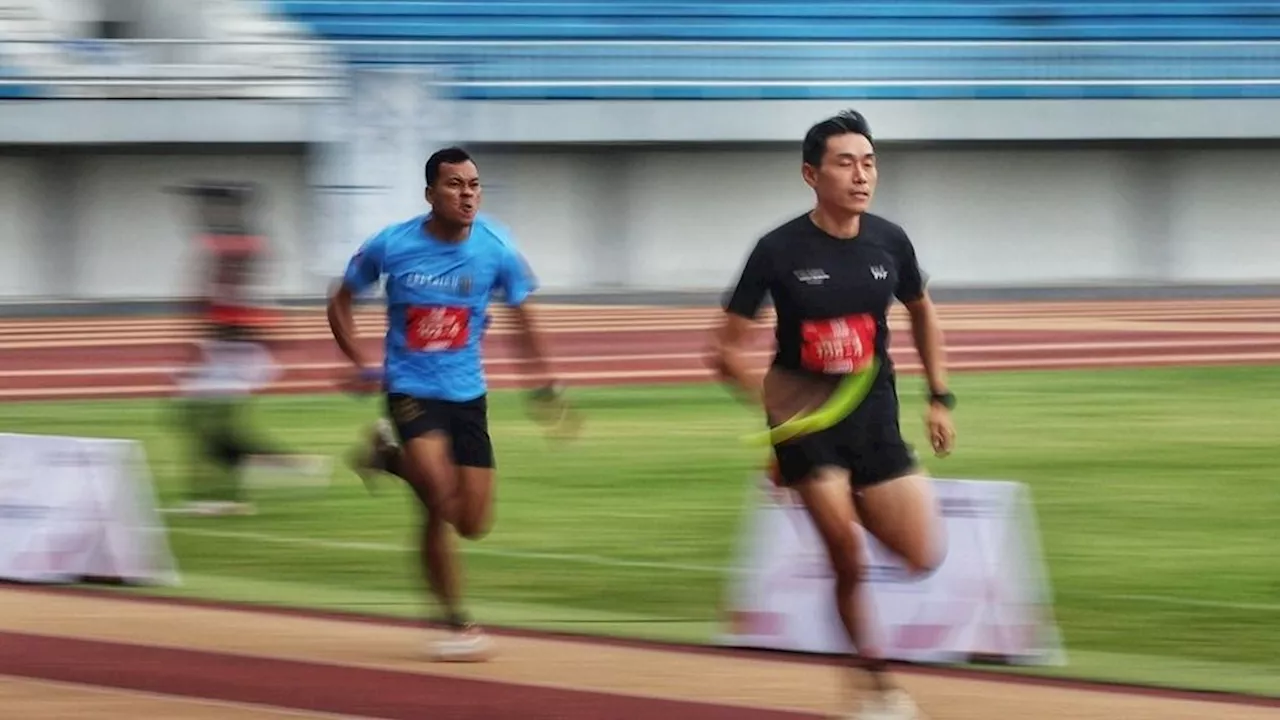 Senang-senang bersama Komunitas Lari Menyambut Borobudur Marathon