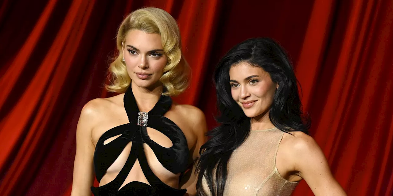 Kendall and Kylie Jenner Brought Boob and Butt Cutouts to the Red Carpet