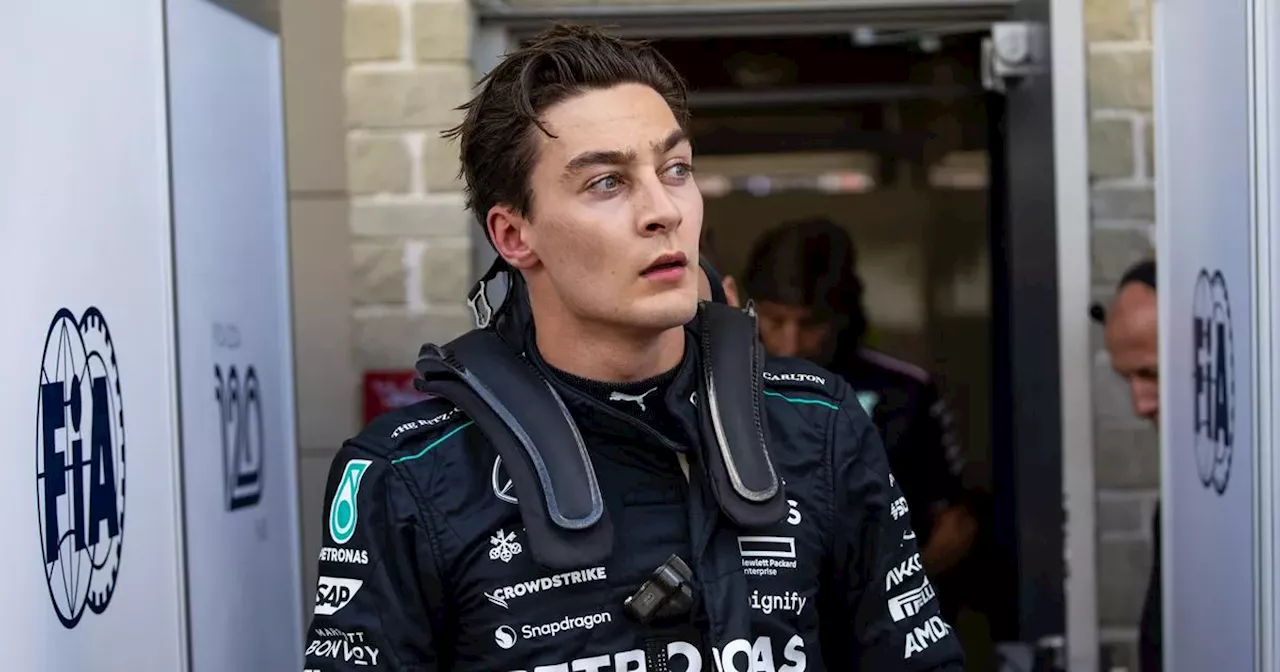 George Russell turns down 'kind' Lewis Hamilton gesture after Mercedes crash