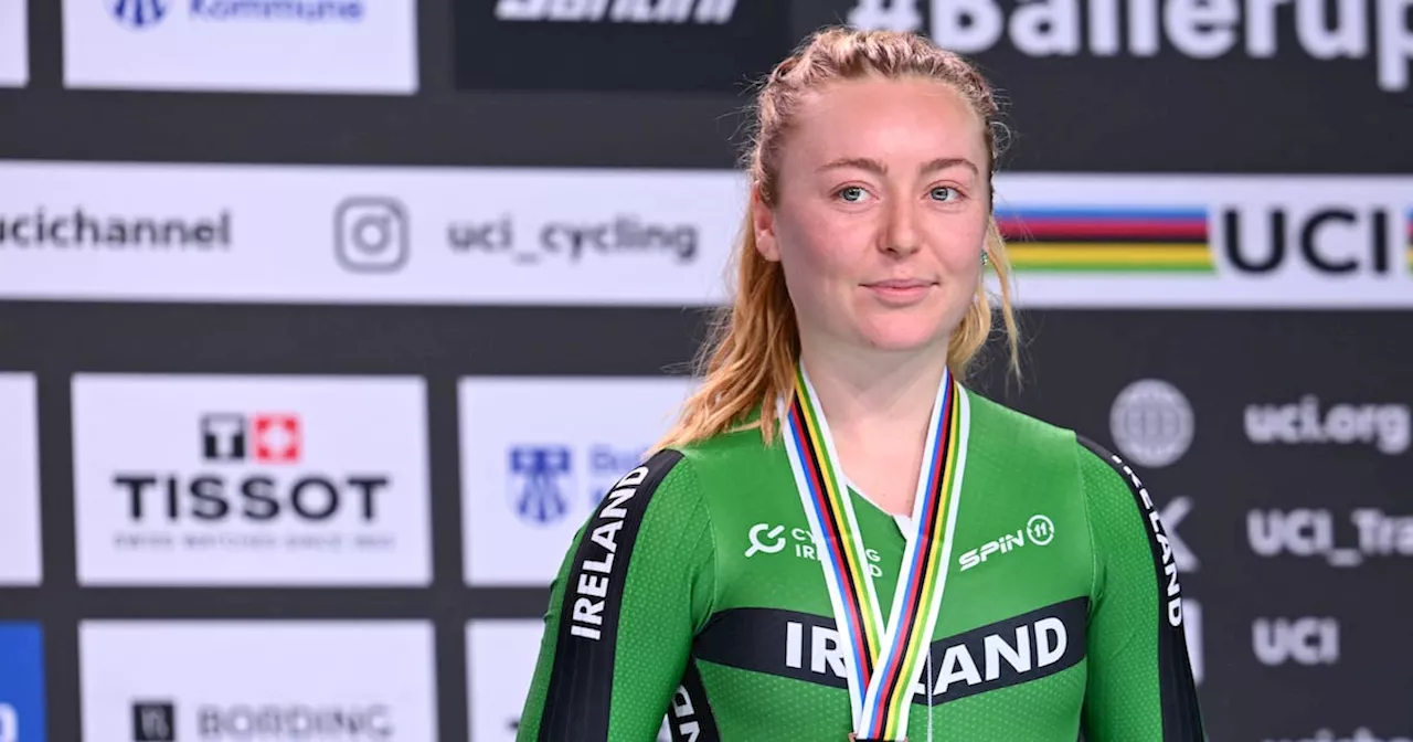 Lara Gillespie speeds to bronze medal at track world championships