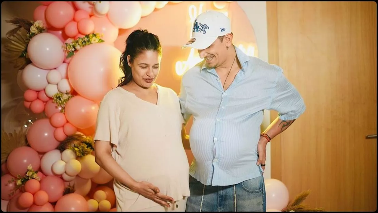 करवा चौथ पर Prince Narula बने पापा, 41 साल की Yuvika Chaudhary ने नन्ही राजकुमारी को दिया जन्म