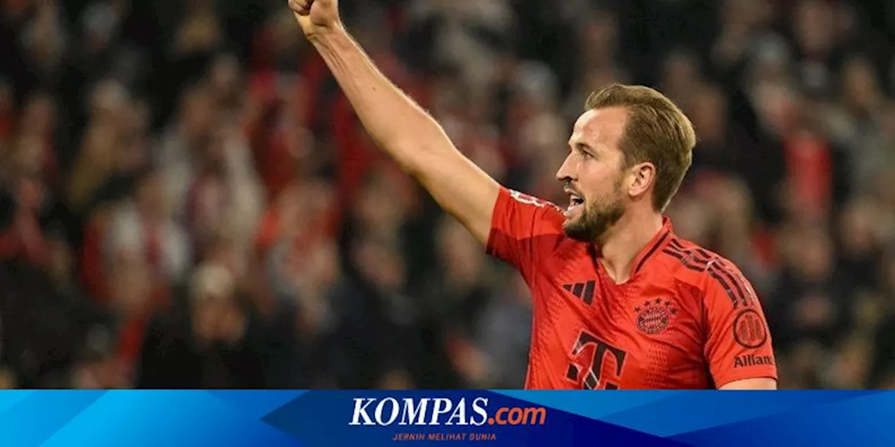 Bayern Muenchen Vs Stuttgart 4-0, Trigol Kane Pecahkan Kebuntuan