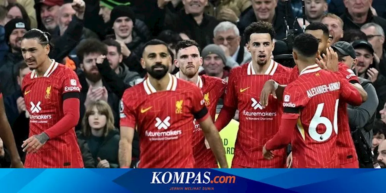 Hasil Liverpool Vs Chelsea 2-1: Mo Salah Spesial, The Reds No 1 Lagi