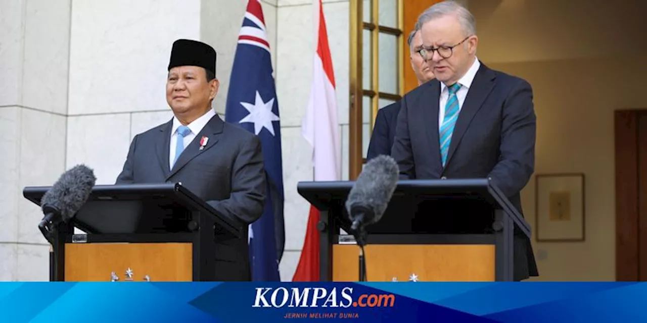 Prabowo Jadi Presiden Indonesia, PM Anthony Albanese: Australia Siap Perkuat Kemitraan