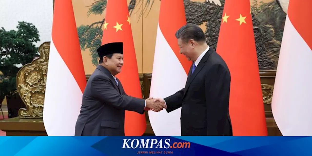 Prabowo Jadi Presiden Indonesia, Xi Jinping: China Siap Pertahankan Komunikasi Strategis yang Erat