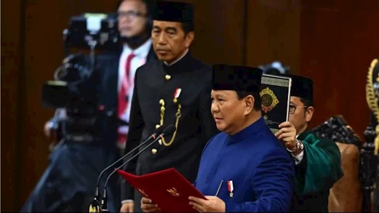 Saat Prabowo Subianto Sampaikan Terima Kasih untuk Presiden dan Wapres yang Pernah Menjabat