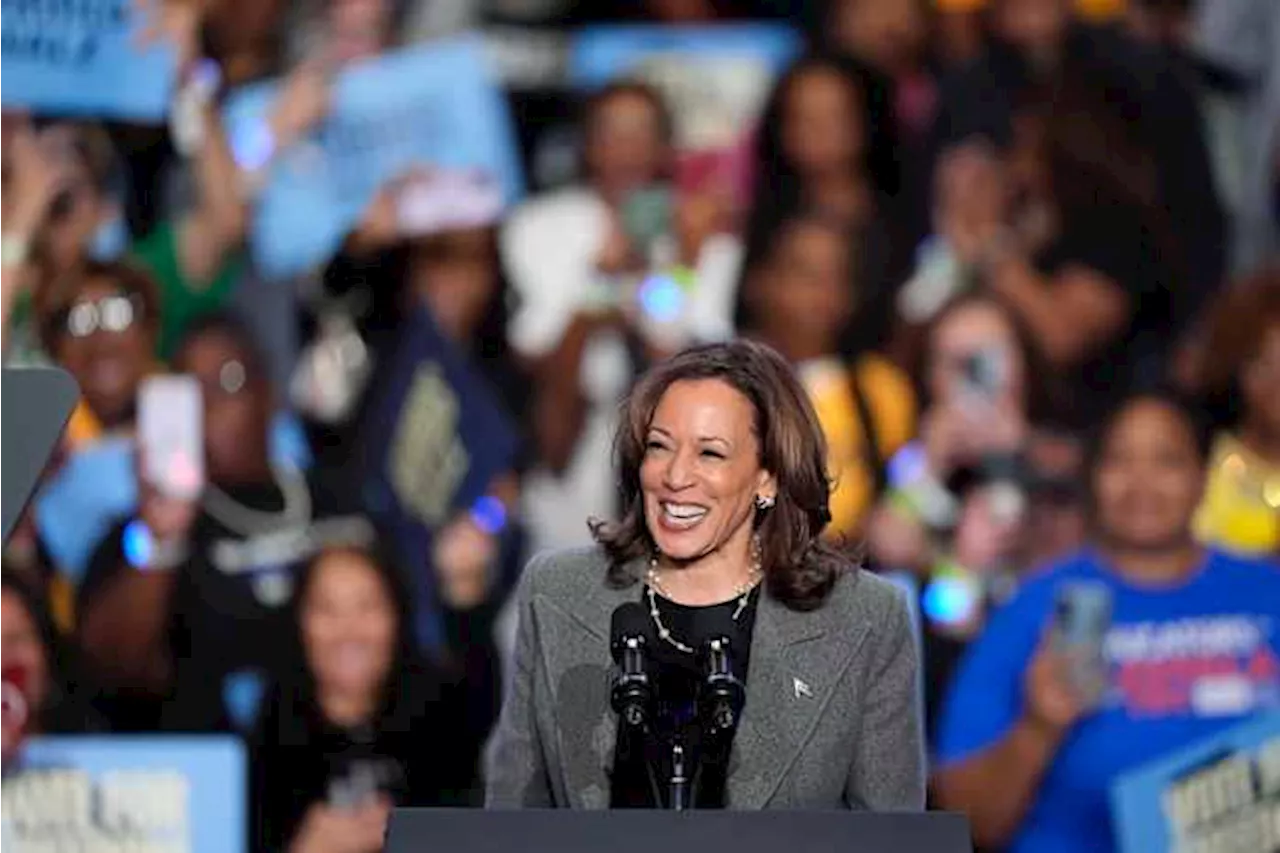 Harris is attending church in Georgia and encouraging Black congregants to vote