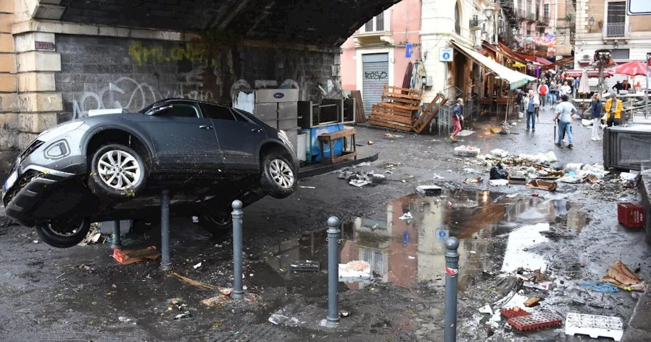 Heftige Unwetter in Italien: ein Toter, evakuierte Häuser