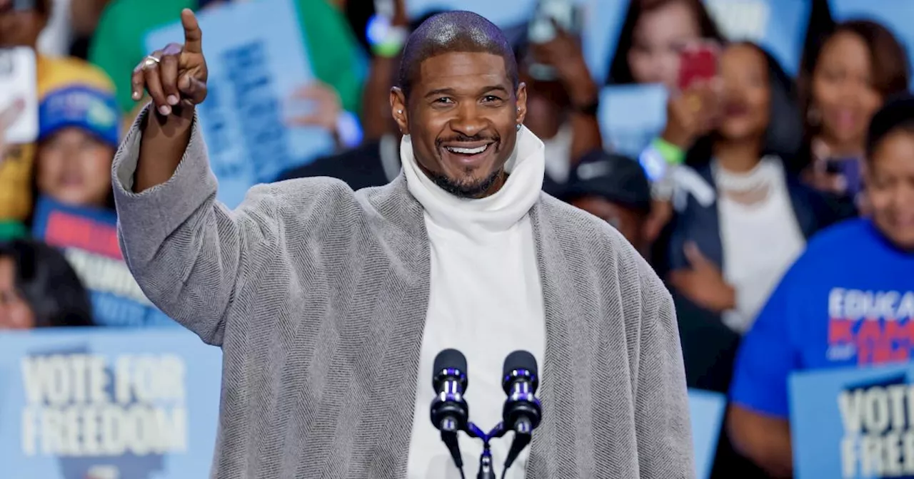 Lizzo, Usher: Kamala Harris hat prominente Unterstützung in Swing States