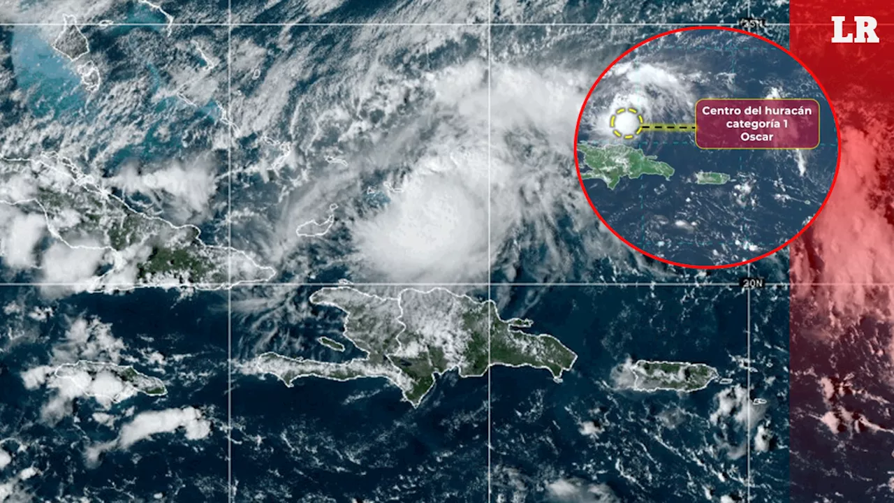 Huracán 'Oscar' se intensifica a categoría 1: Dónde está y cuál es su trayectoria EN VIVO