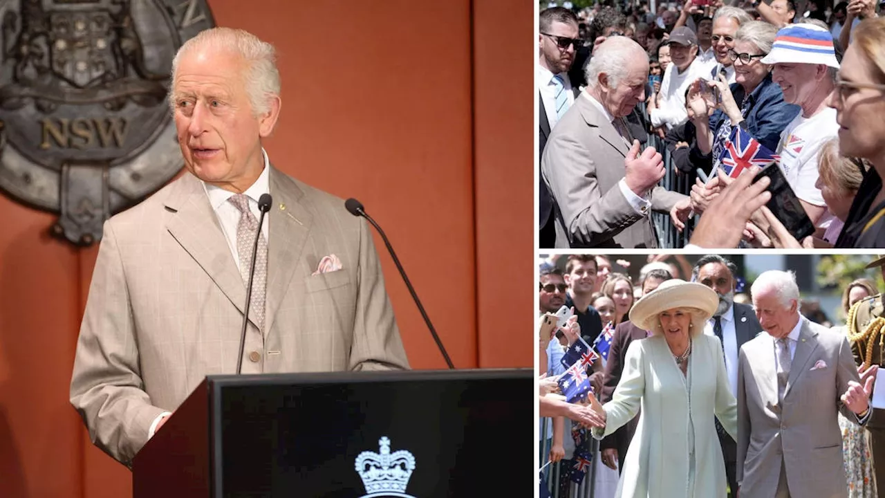 King Charles Expresses 'Great Joy' During First Australian Tour As Monarch