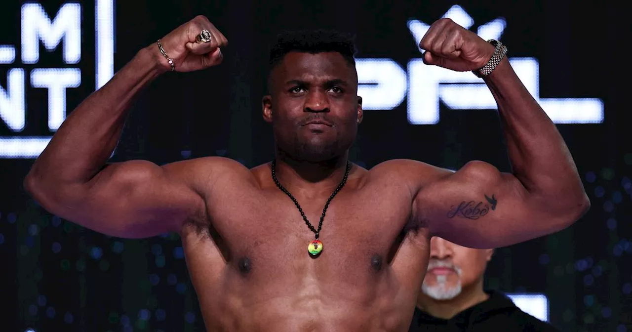 Francis Ngannou pulvérise Renan Ferreira pour son retour au MMA