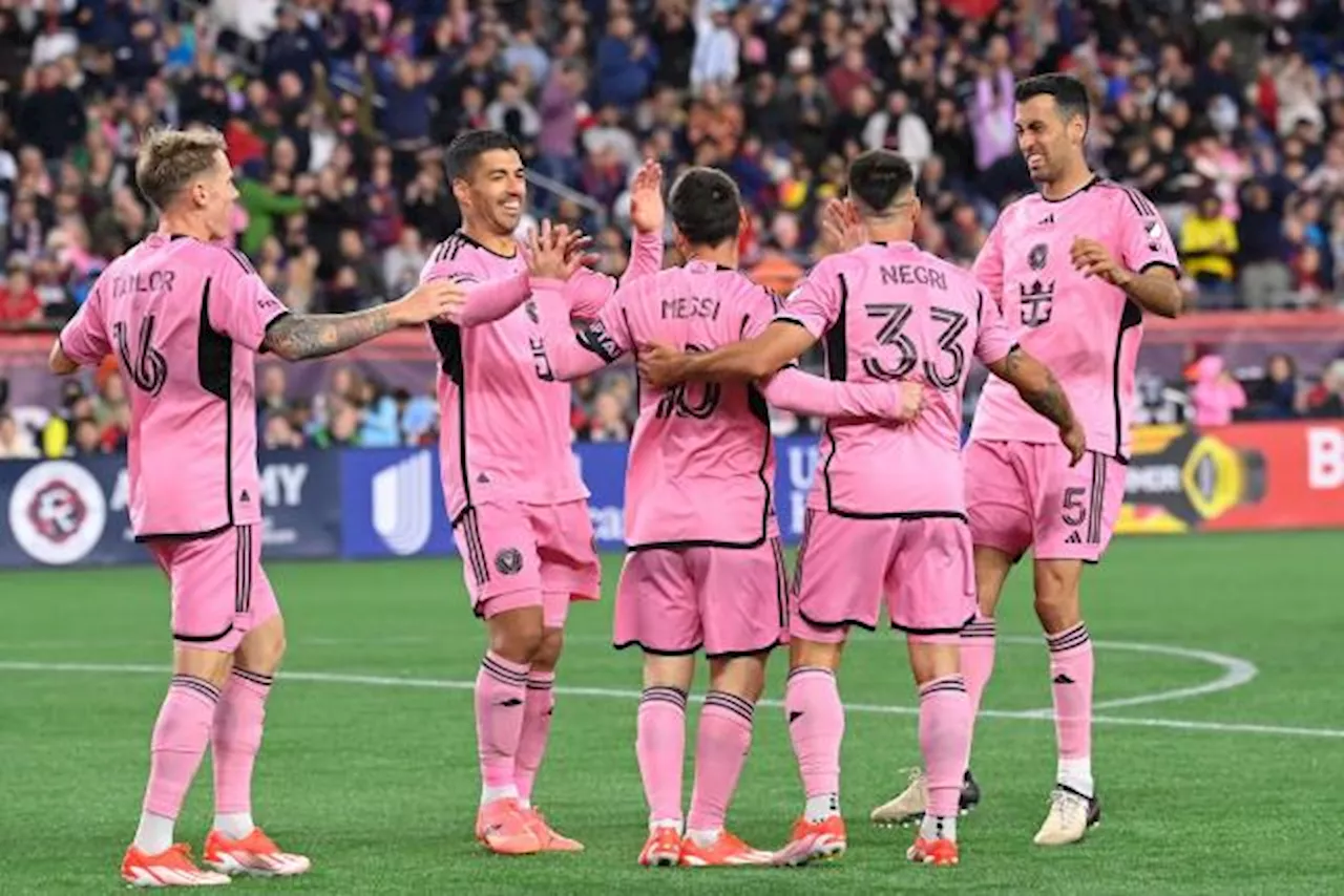 Deuxième triplé de la semaine pour Lionel Messi et record de points en MLS pour l'Inter Miami