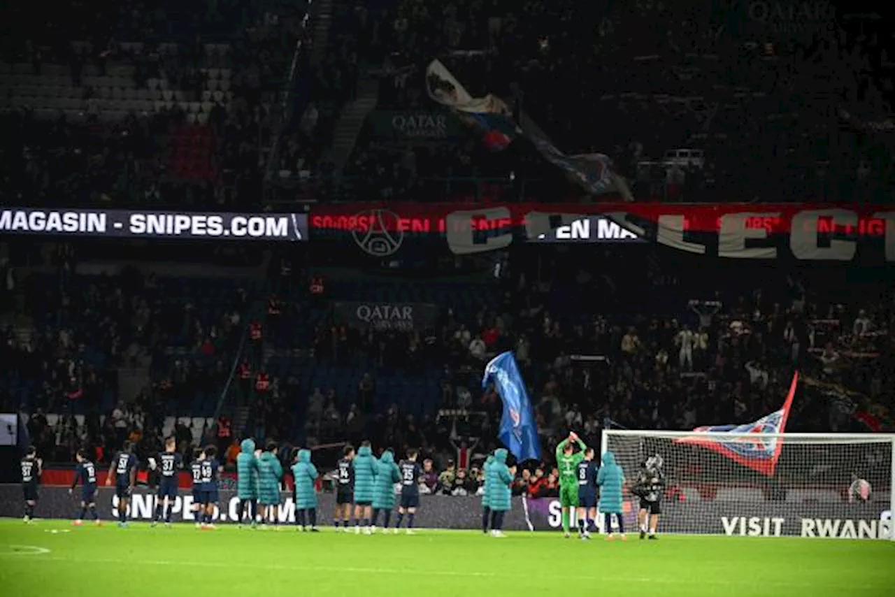 Le PSG condamne les chants homophobes entendus au Parc des Princes