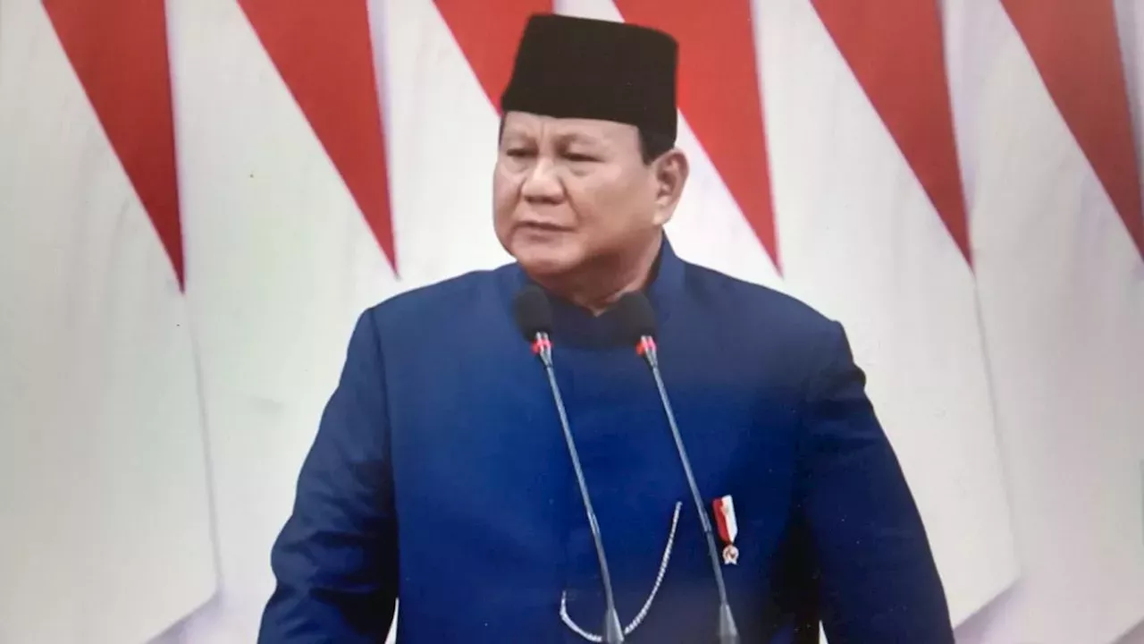 Di Pidato Pelantikan Presiden, Prabowo Janji Bawa Indonesia Swasembada ...