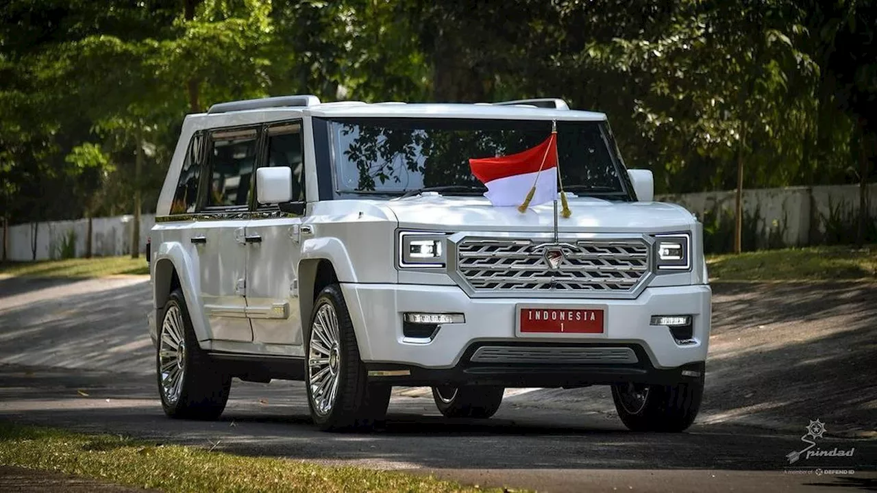 Foto Garuda Limousine, Mobil Anti Peluru Khusus Prabowo-Gibran