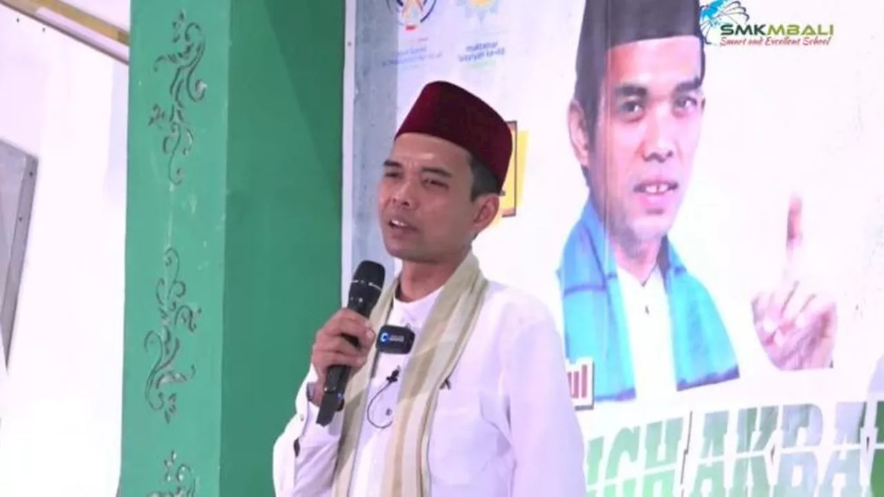 Ustadz Abdul Somad Ungkap Satu-satunya Amalan Sunnah yang Pasti Diterima Allah, Simak Penjelasannya