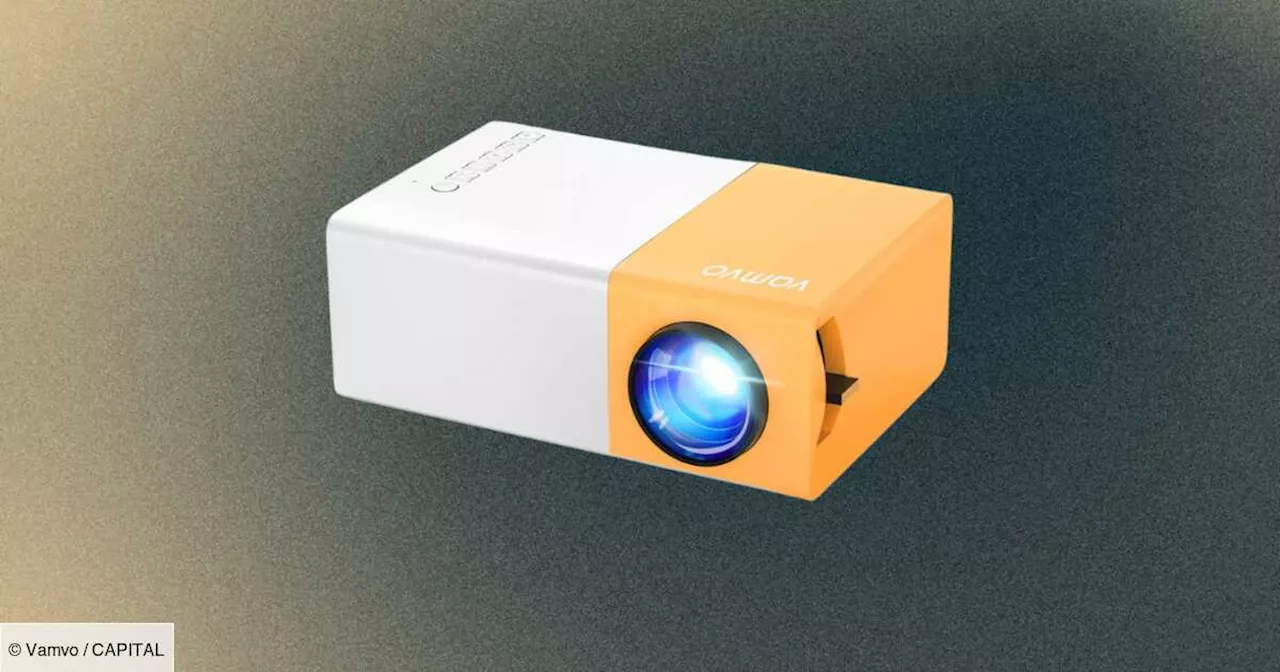 Le vidéoprojecteur Vamvo à moins de 60 euros sur Amazon