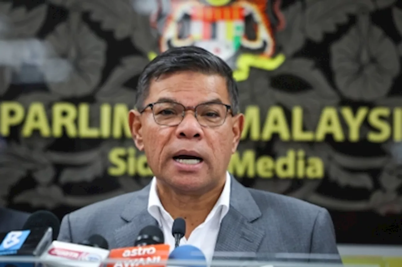 House arrest bill expected to be tabled in Parliament by 2025, says Saifuddin