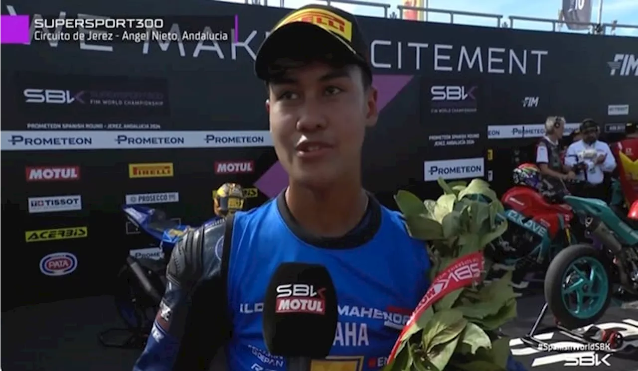 Jadi Juara World Supersport 300, Aldi Satya Mahendra Cetak Sejarah