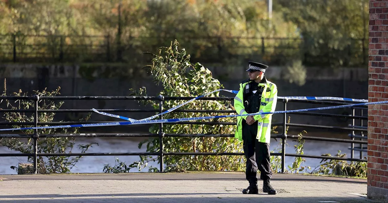 Tragedy on River Irwell as man's body found with police cordon in place