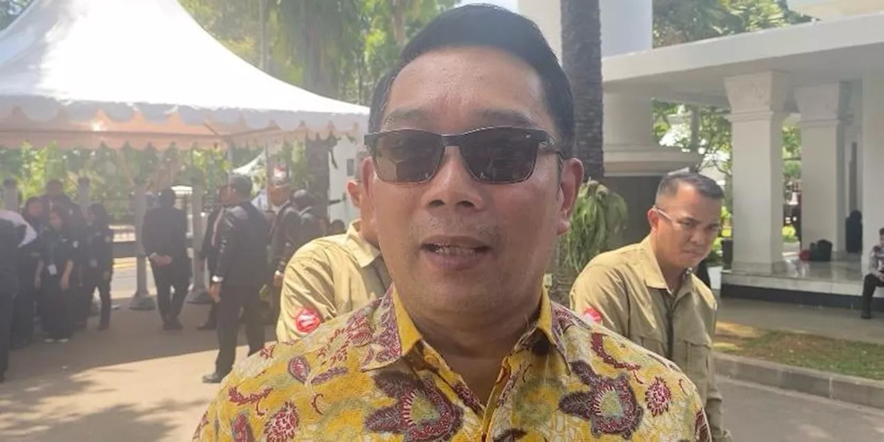 Ridwan Kamil Libur Kampanye Demi Hadiri Pisah Sambut Jokowi-Prabowo di Istana