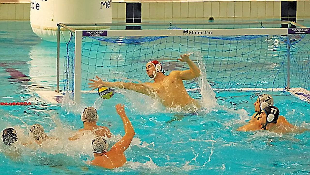 Défaite de Montpellier Water-Polo samedi soir à la piscine olympique Angelotti de Montpellier