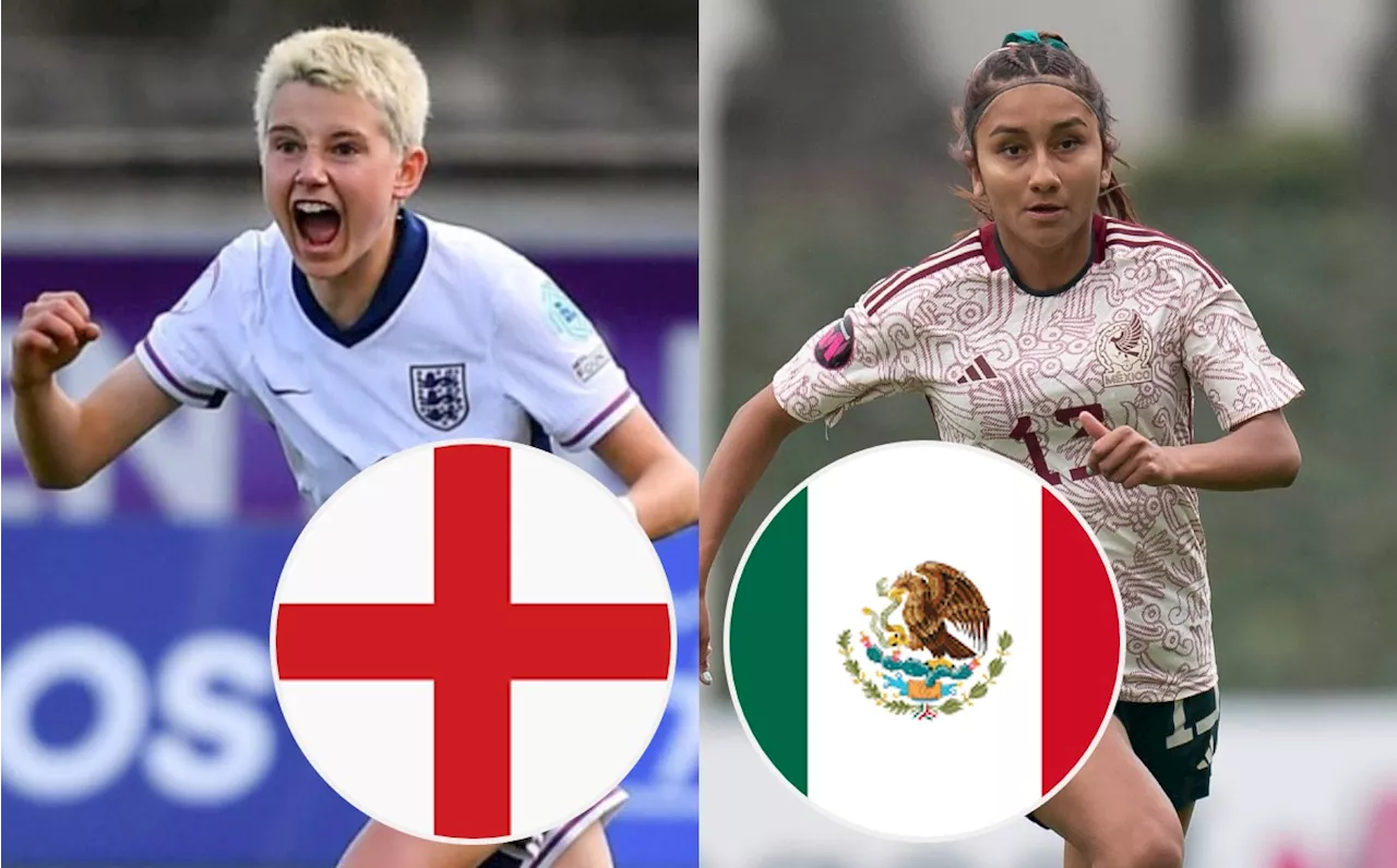 Inglaterra vs México: ¿Dónde y a qué hora VER partido HOY del Mundial Femenil Sub 17?