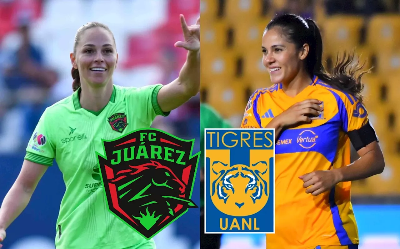 Juárez vs Tigres: ¿Dónde y a qué hora ver HOY partido de la Liga MX Femenil?