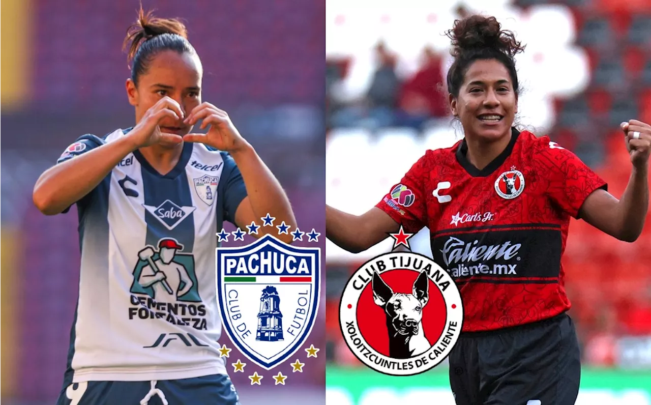 Pachuca vs Tijuana: ¿Dónde VER el juego de la jornada 16 de la Liga Mx Femenil 2024?