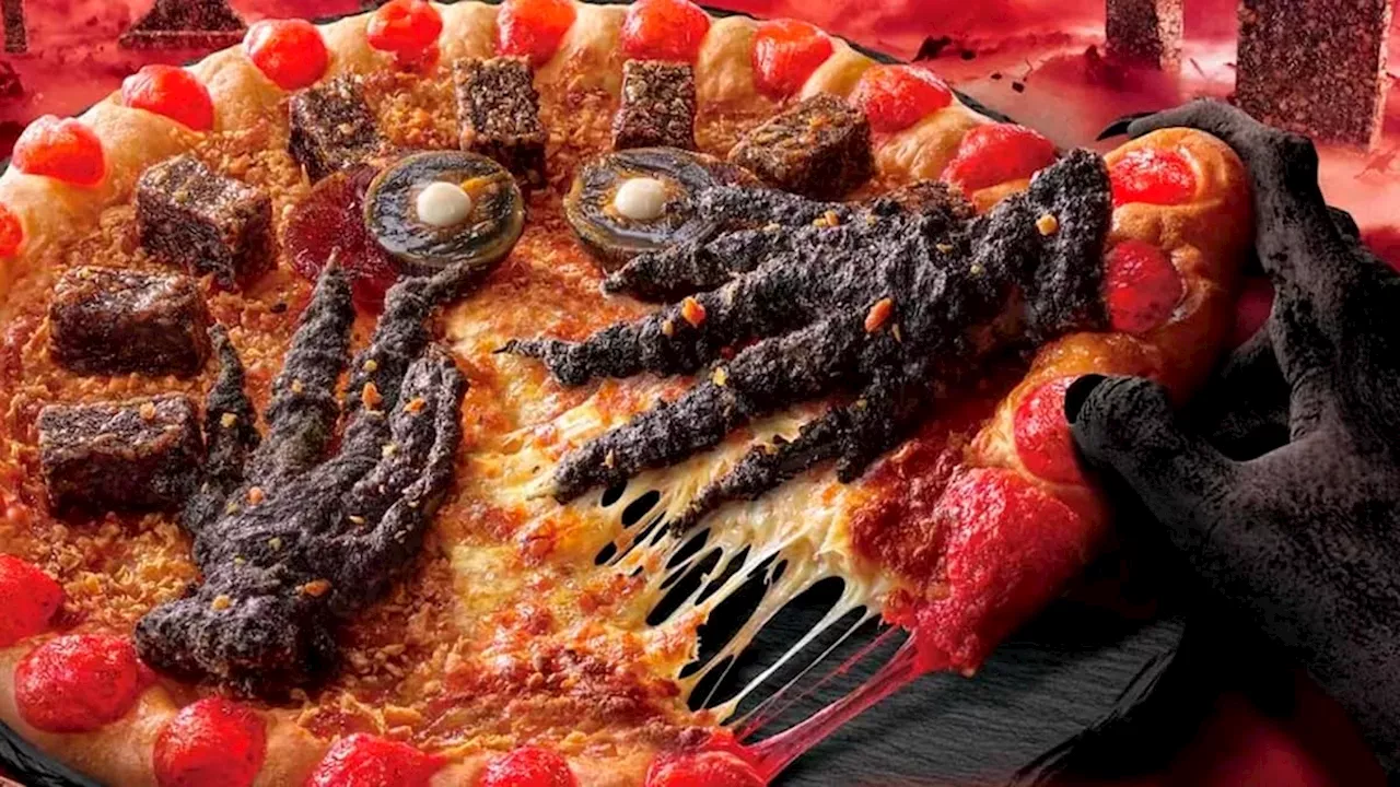 Pizza Hut hace un guiño a «El Grito» de Munch en esta pavorosa pizza de Halloween