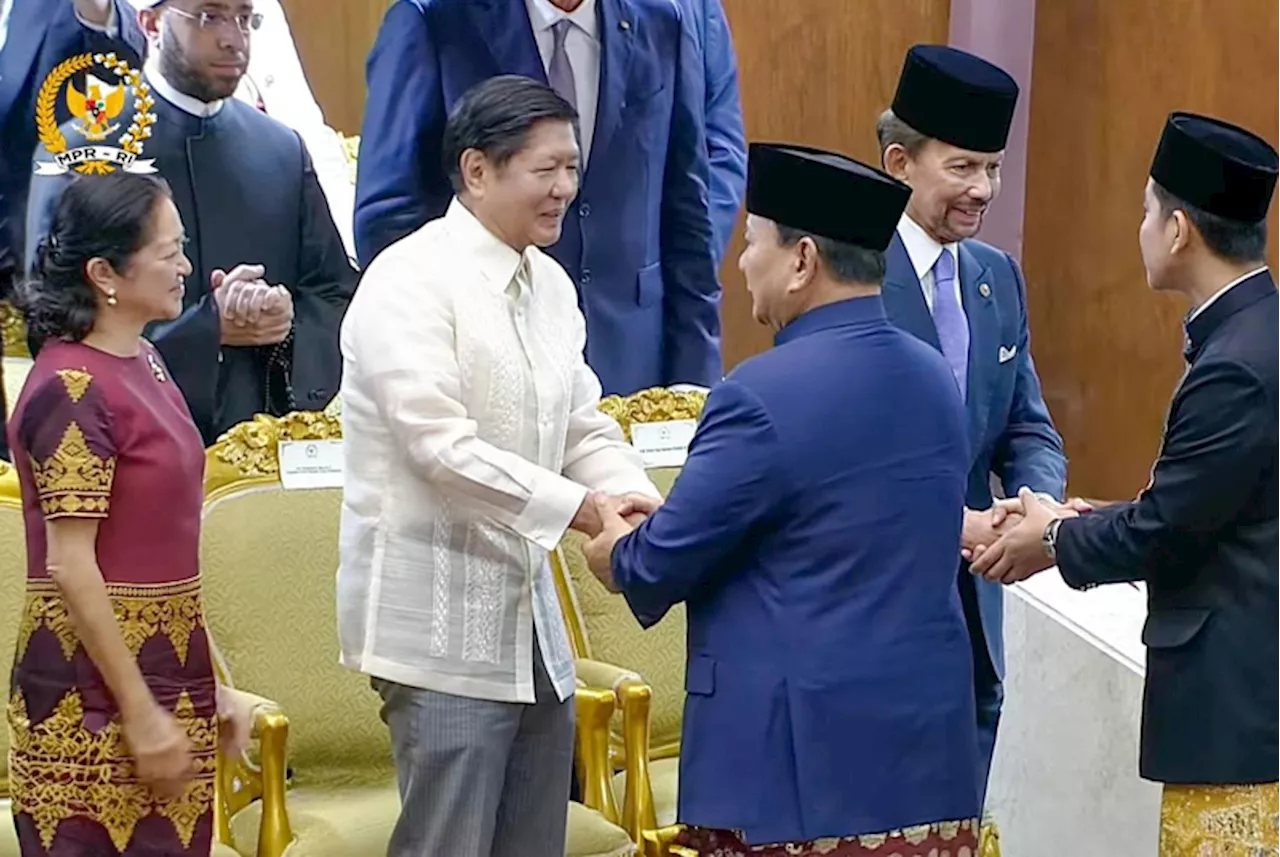 Marcos congratulates Prabowo