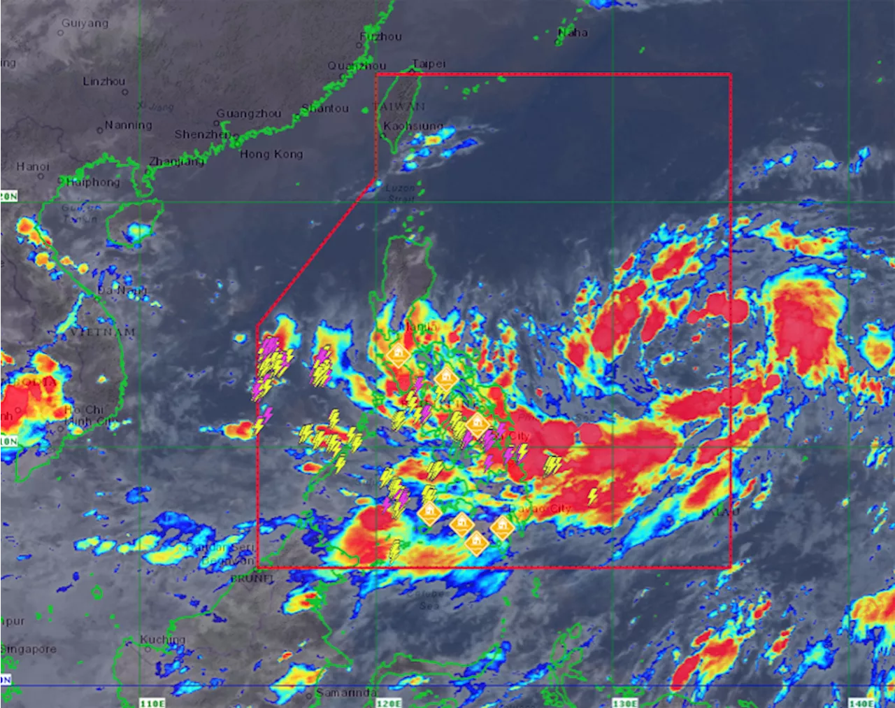 PAGASA warns LPA off Catanduanes could turn stormy