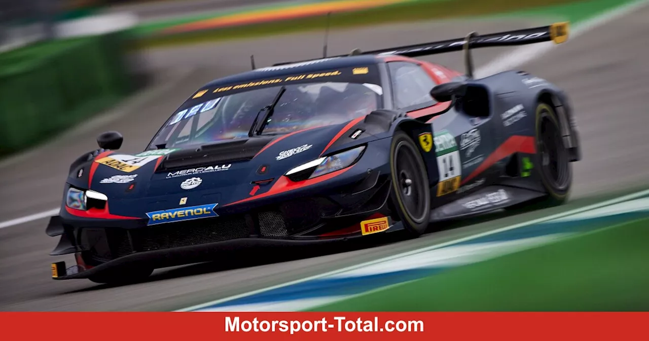 ADAC GT Masters Hockenheim 2024: Valente sorgt für Ferrari-Pole