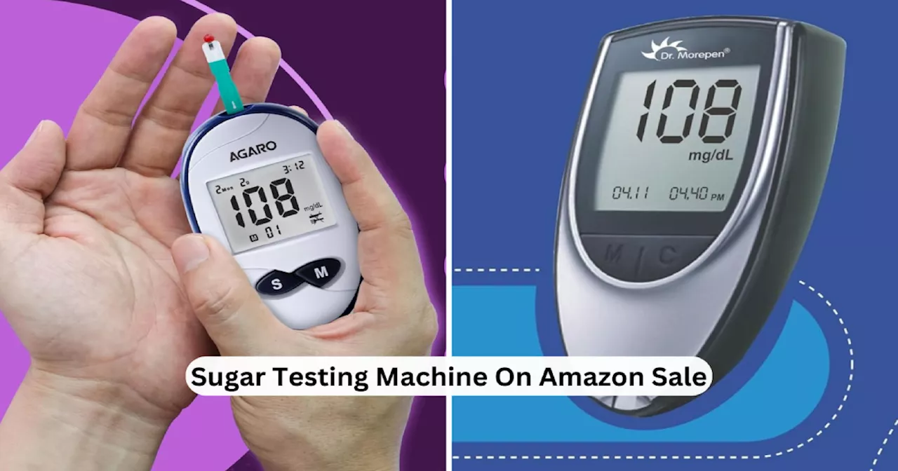 ब्लड शुगर लेवल को इन Glucometer से मात्र 5 सेकेंड में करें पता, Amazon Great Indian Sale से मिल रही धाकड़ छूट