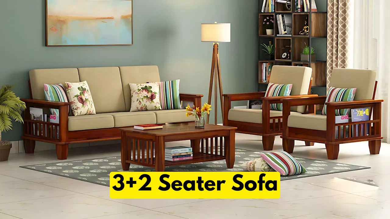 Amazon Sale में खलबली मचाने आ गई 3+2 सीटर Sofa Set की डील, मिल रहा है 50% तक का डिस्काउंट