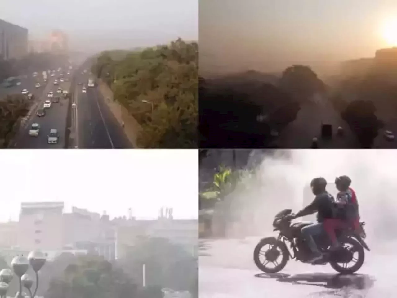 Delhi Pollution: खराब हवा, यमुना में जहरीला झाग... दिवाली से पहले दिल्ली का बुरा हाल, ये तस्वीरें तो देखिए