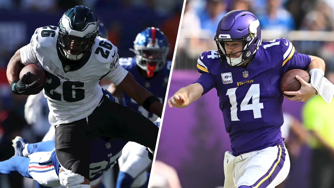 NFL Week 7 Sunday winners and losers: Running backs go off, Vikings finally fall