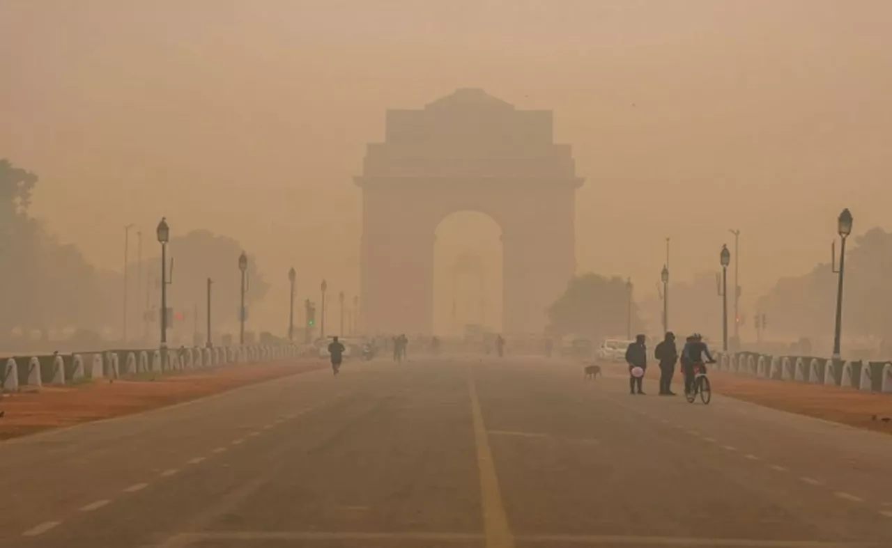 Delhi Air Pollution : दिल्ली एनसीआर में दिन पर दिन जहरीली हो रही हवा, 454 पहुंचा आनंद विहार का AQI