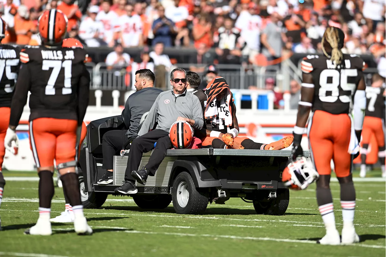 Browns' Myles Garrett, Jameis Winston Slam Fans For Celebrating Deshaun Watson Injury