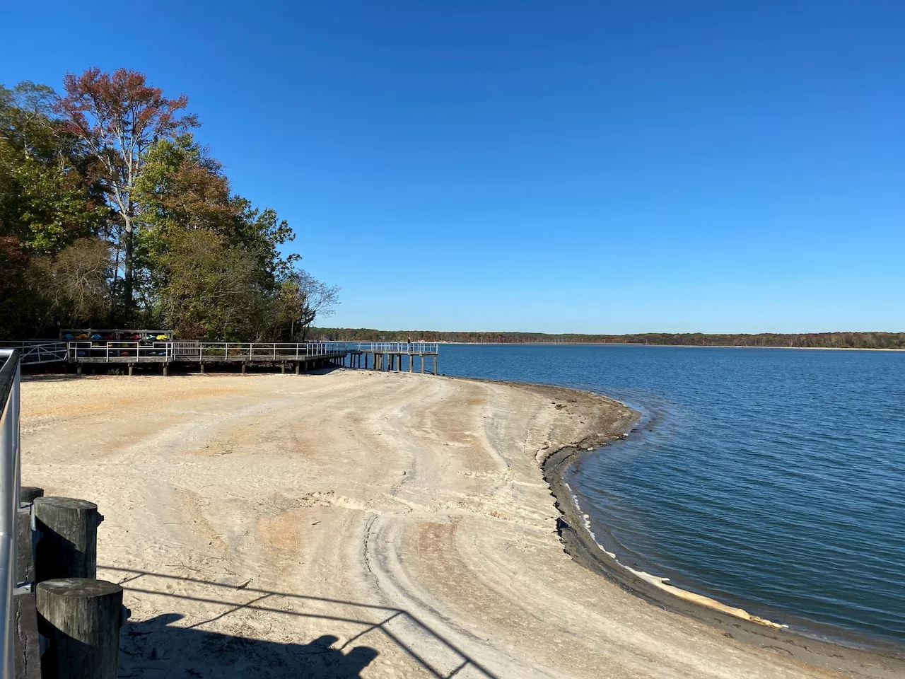 Stunning images reveal record-low water levels at vital N.J. reservoir